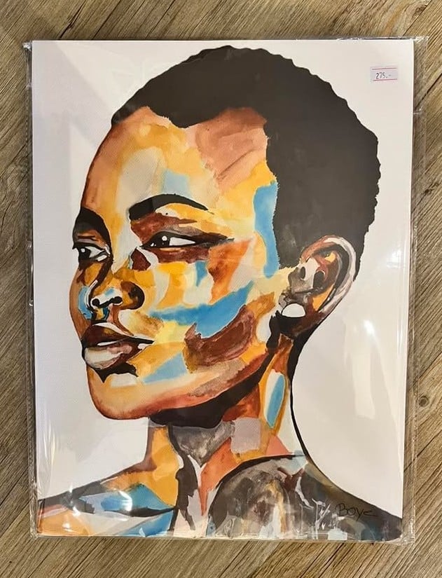 Kunst tryk lavet af akvarel 30x40 cm "A3"  pris 275kr