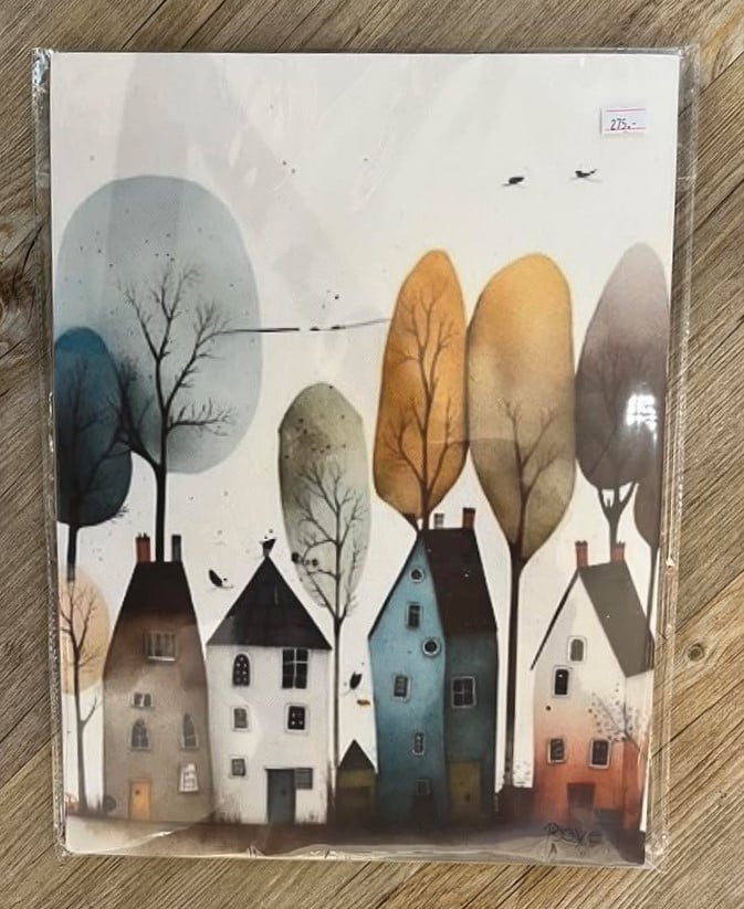 Kunst tryk lavet af akvarel 30x40 cm "A3"  pris 275kr